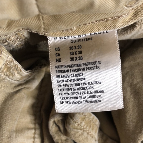 American Eagle Outfitters Next Level Flex 30x30 Khaki Tan Pants - Picture 3 of 6